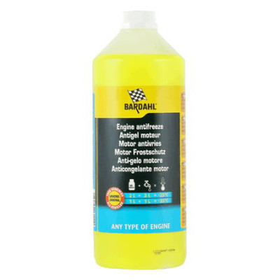 Антифриз Bardahl ANTIFREEZE UNIVERSAL YELLOW (Концентрат) 1л