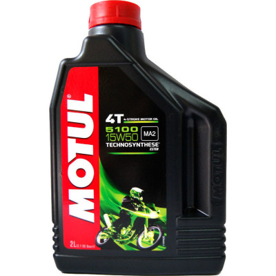 Моторное масло MOTUL 5100 4T SAE 15W-50 2л