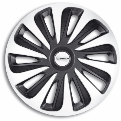 Michelin Декоративні ковпаки Calibre Silver Black R14 (31104) (шт.)