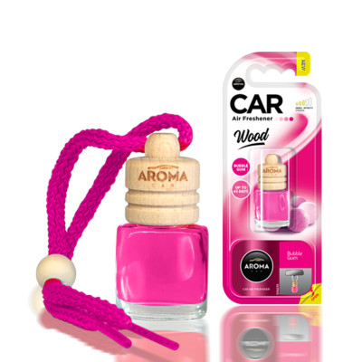 Ароматизатор Aroma Car Wood 6ml - BUBBLE GUM