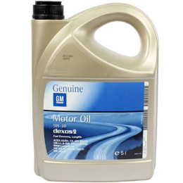 Моторне масло GM Motor Oil 5W-30 Dexos2 5л