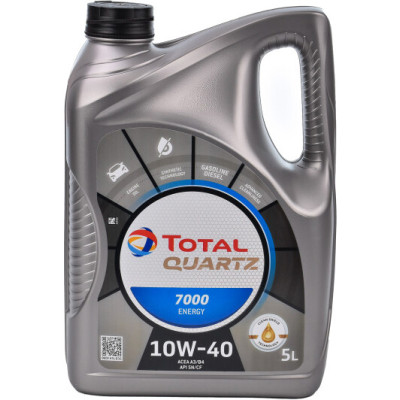 Олива моторна Total Quartz 7000 Energy 10W-40, 5л (шт.)