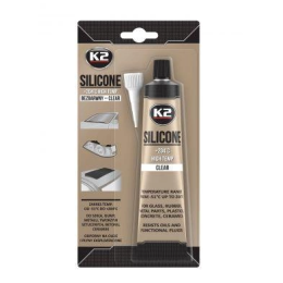 Силіконовий герметик безбарвний K2 Silicone (B255) CLEAR 85 г