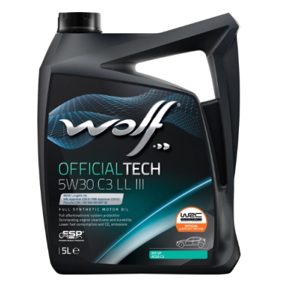 Моторне масло Wolf OfficialTech 5W-30 C3 LL III 5л (1048181)