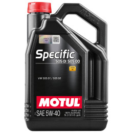 Олива моторна Motul Specific 505 01 502 00 505 00 SAE 5W-40, 5л (шт.)