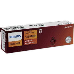 Автолампа вказівна Philips 13598 CP BAX (B8,5d/2) Grey 24V 1,2W (шт.)