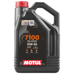 Олива для 4-х тактних двигунів Motul 7100 4T SAE 10W-50, 4л (шт.)