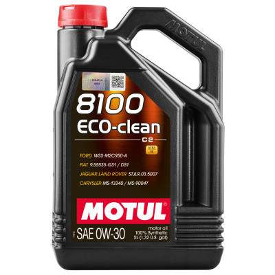 Олива моторна Motul 8100 Eco-clean SAE 0W-30, 5л (шт.)