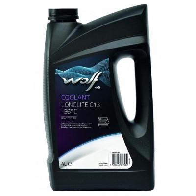 Антифриз Wolf COOLANT LONGLIFE G13 -36C 4л (8327582)