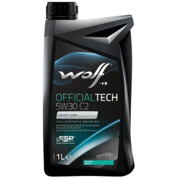 Моторне масло Wolf OfficialLTech 5W-30 C2 1 л (8308918)