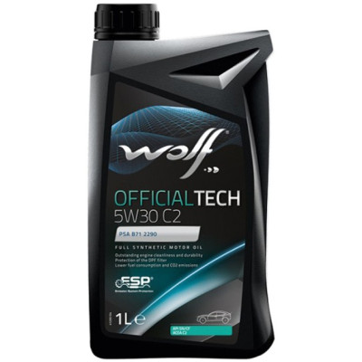 Моторне масло Wolf OfficialLTech 5W-30 C2 1 л (8308918)