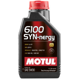 Олива моторна Motul 6100 Syn-nergy SAE 5W-30, 1л (шт.)