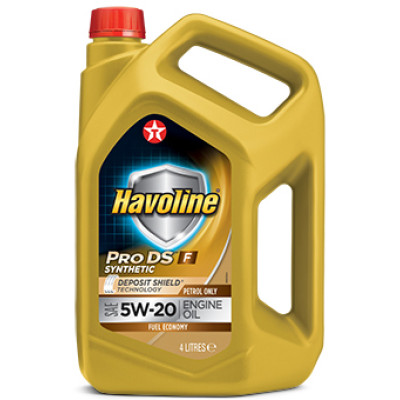 Олива моторна Texaco Havoline ProDS F 5W-20, 4л (шт.)