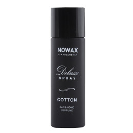 Ароматизатор для авто и дома аэрозоль 50 мл Nowax Deluxe Spray Cotton (NX07751)