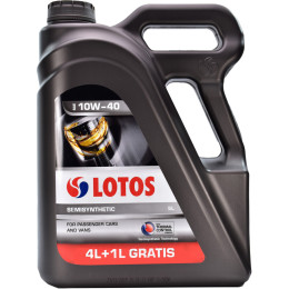 Олива Lotos Thermal Control (Semisyntic) 10w40 (4+1) 5л (шт.)