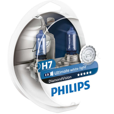 Автолампа Philips DVS2 12972 H7 Diamond Vision SP 12V 55W (PX26d) (блістер) (шт.)