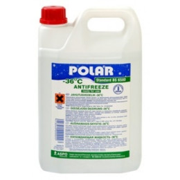 Антифриз Engine Coolant POLAR Standard BS 6580 (- 36°C ) 10л