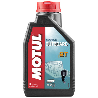 Олива для 2-х тактних двигунів Motul Outboard 2T, 1л (шт.)