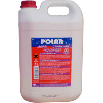 Антифриз Premix Engine Coolant (-36°C) POLAR Premium Longlife 5л