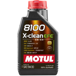 Олива моторна Motul 8100 X-cleаn EFE SAE 5W-30, 1л (шт.)