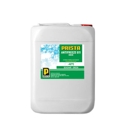 Антифриз Prista G11 Green 10л (готовий зелен.) (шт.)