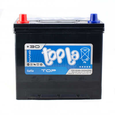 Акумулятор автомобільний Topla 65 Ah/12V Top Energy Japan (118 765)