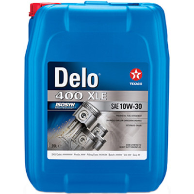 Олива моторна Texaco Delo 400 XLE 10W-30, 20л (шт.)