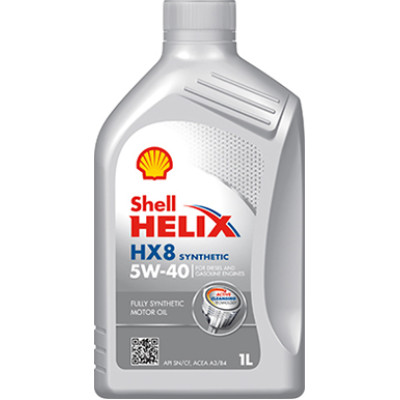 Олива Shell Helix HX8 5W-40, 1л (шт.)