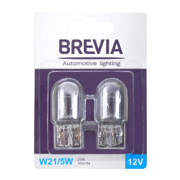 Brevia W21/5W 12V (блистер)