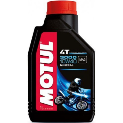 Моторное масло MOTUL 3000 4T SAE 10W-40 1л