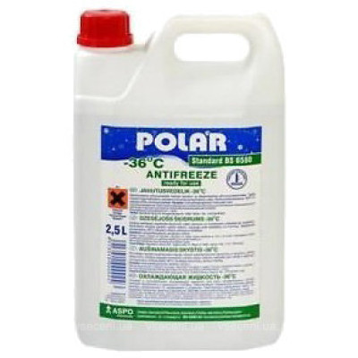 Антифриз Engine Coolant POLAR Standard BS 6580 (- 36°C ) 2,5л