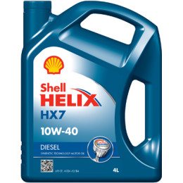 Олива Shell Helix HX7 Diesel 10W-40, 4л (шт.)