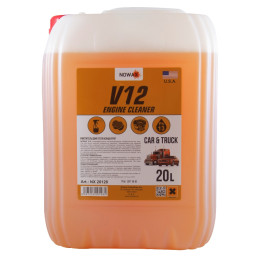 Очисник поверхности двигателя NOWAX V12 Engine Cleaner 20L концентрат 1:10