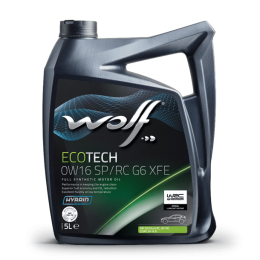 Моторне масло Wolf ECOTECH 0W-16 SP/RC G6 XFE 5л (1047250)