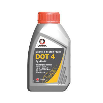 Гальміна рідина DOT 4 BRAKE FLUID 500мл (12шт/уп)