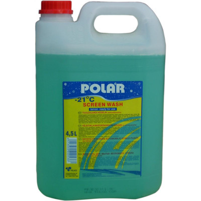 Омыватель стекла с ароматом лимона POLAR SCREEN WASH -21°C, 4.5 л