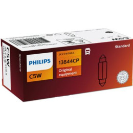 Автолампа вказівна Philips 13844 CP C5W 24V 5W (SV8,5) (шт.)