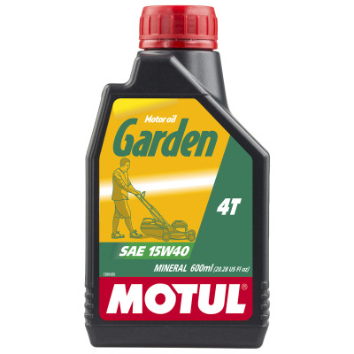 Олива для 4-х тактних двигунів Motul Garden 4T 15W-40, 0,6л (шт.)