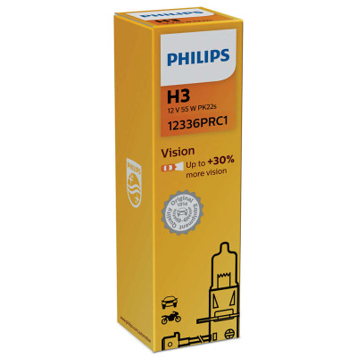 Автолампа Philips PR 12336 H3 12V55W (PK22s) (шт.)