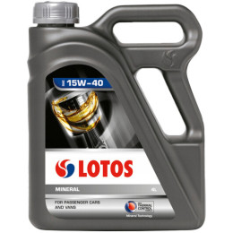 Олива Lotos Mineral 15W40 4л (шт.)