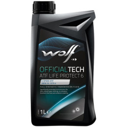 Трансмиссионное масло Wolf Official Tech ATF Life Protect 6 - 1 л (8305900)