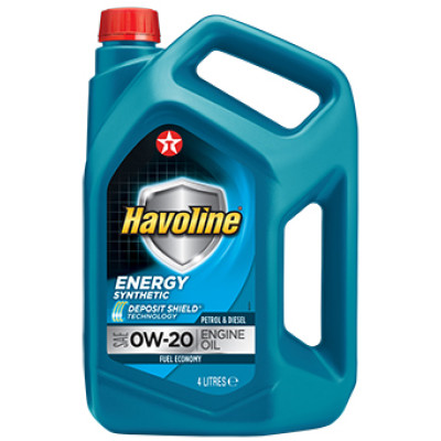 Олива моторна Texaco Havoline Energy 0W-20, 4л (шт.)