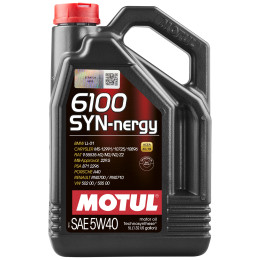 Олива моторна Motul 6100 Syn-nergy SAE 5W-40, 5л (шт.)