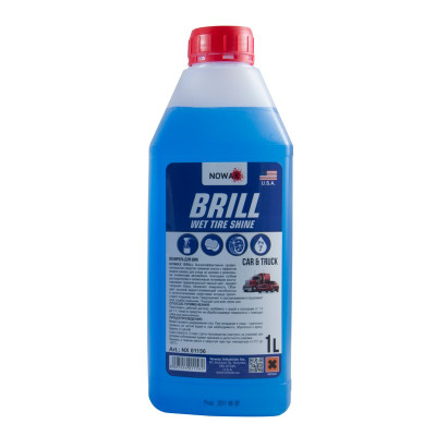 Полироль для шин 1 л NOWAX BRILL Wet Tire Shine (NX01156)