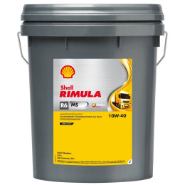 Олива Shell Rimula R6 MS 10W-40, 20л (л.)