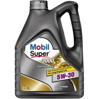 Олива моторна Mobil Super 3000 X1 Formula FE 5W-30, 4л (шт.)