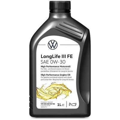 Олива VAG LongLife III FE 0W-30, 1л (VW) (шт.)