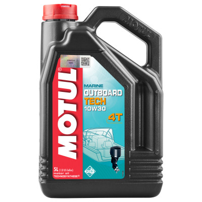 Олива для 4-х тактних двигунів Motul Outboard Tech 4T SAE 10W-30, 5л (шт.)