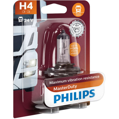 Автолампа Philips H4 13342 MD 24V 75/70W (P43t-38) В1 (блістер) (шт.)