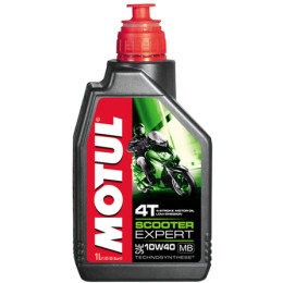 Моторное масло MOTUL 4T Scooter Expert SAE 10W-40 MB 1л